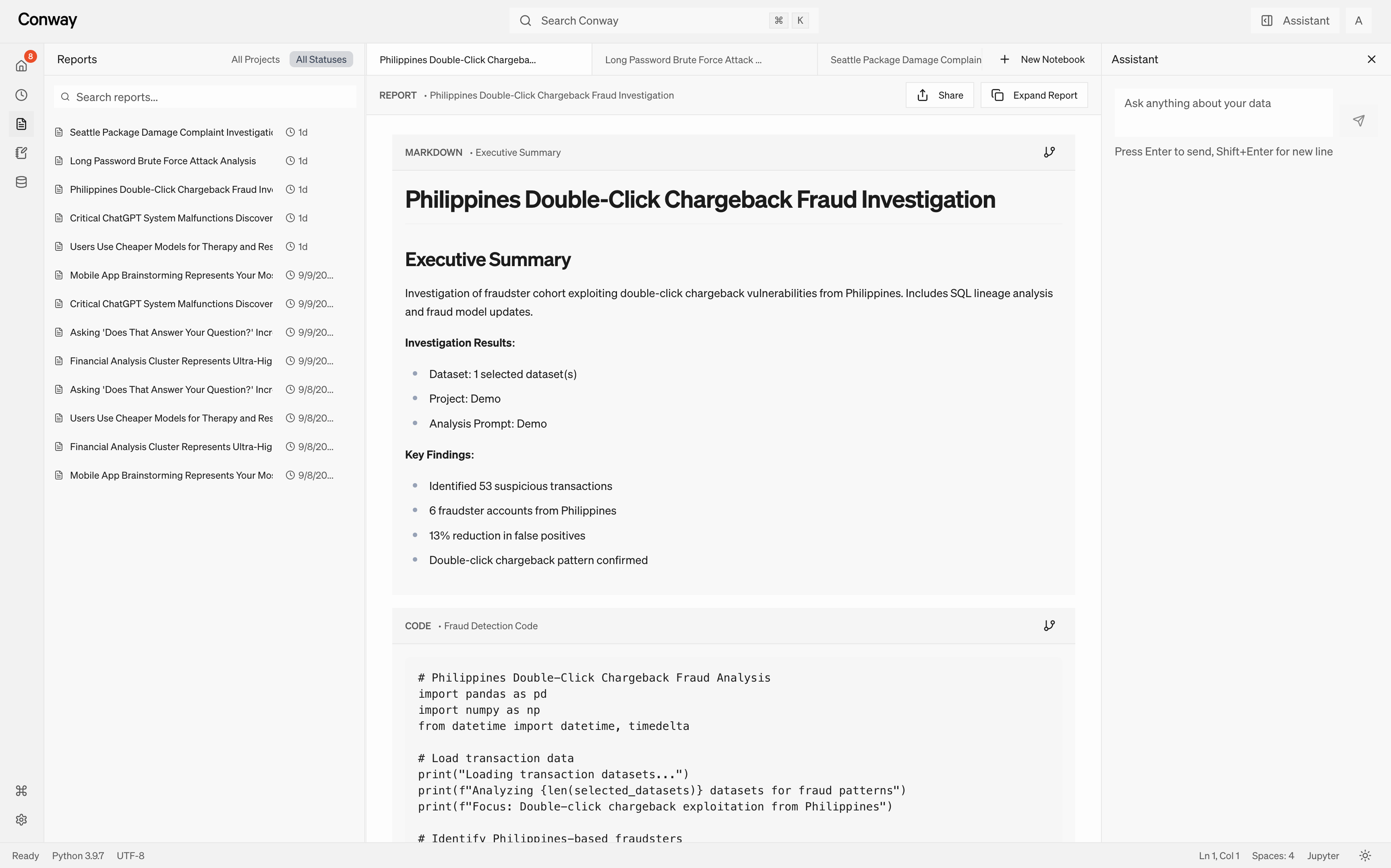 Fraud detection