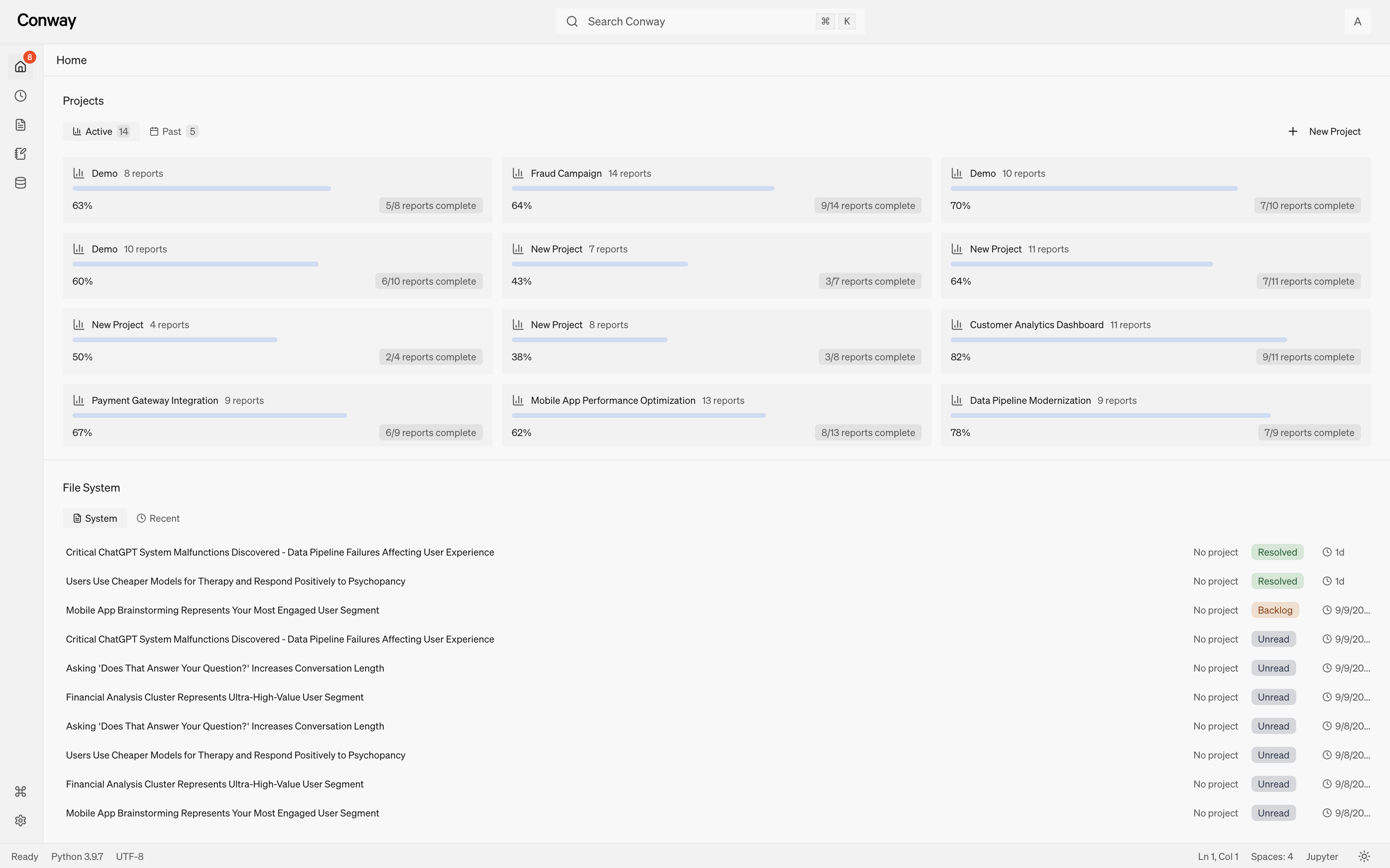 Autonomous Pattern Discovery
